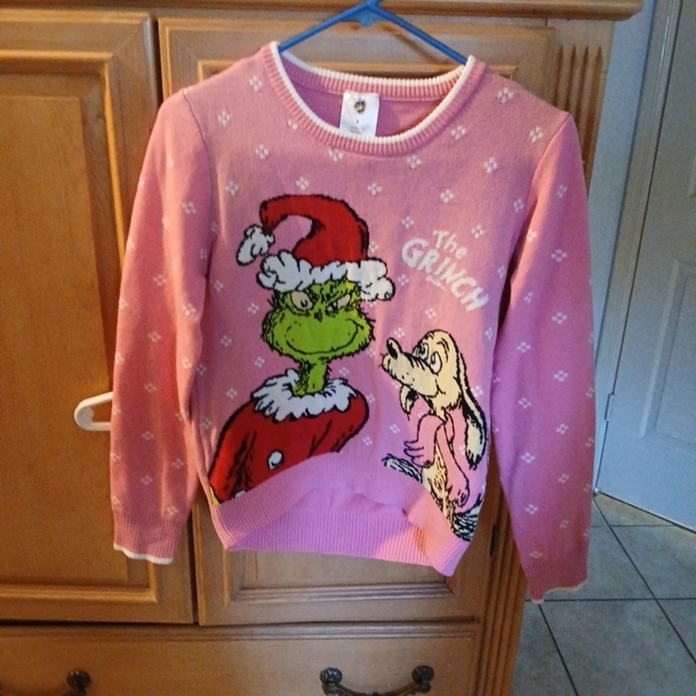 Pink Grinch Sweater - Picture 2 of 8